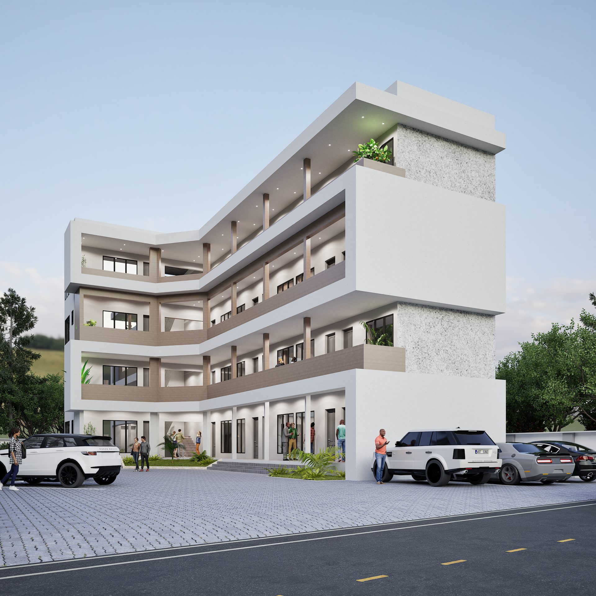 Lettable Offices and Commercial En-Suites, Agbado Lagos State