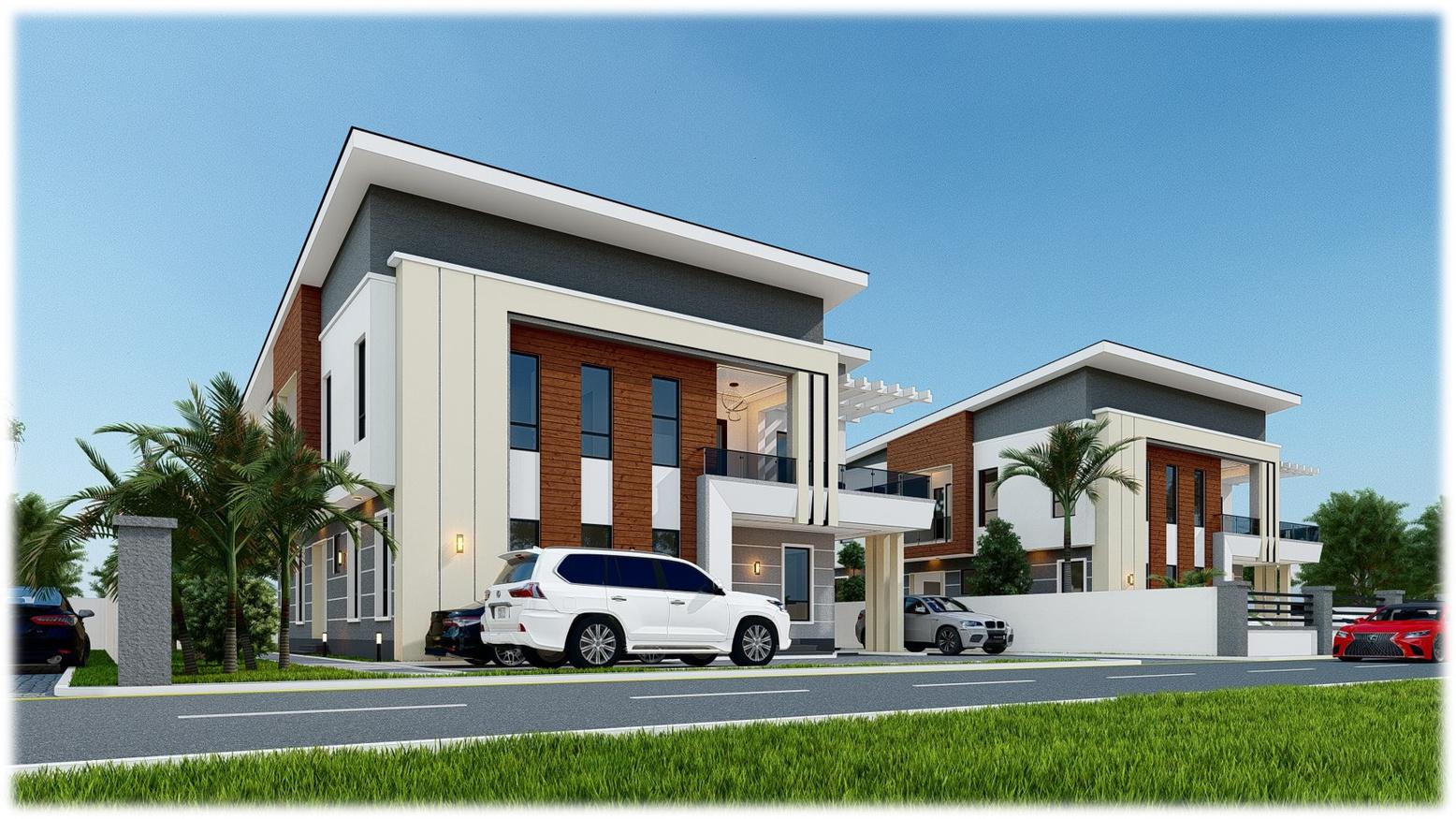 2 Units Fully Detached Duplex, Kukwaba Abuja